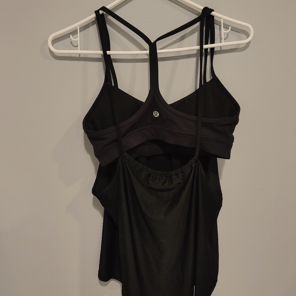 Woman's flowy workout shirt